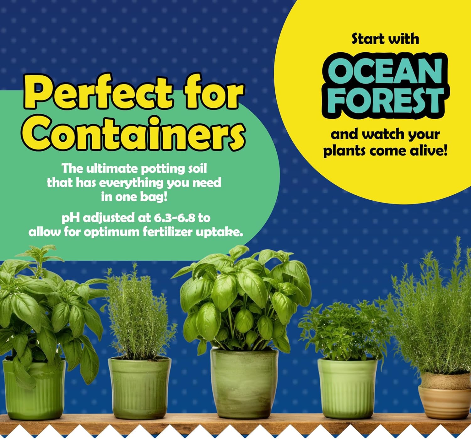 Garden Potting Soil Blend for Containers, Flowers & Vegetables, 12qt K4780
