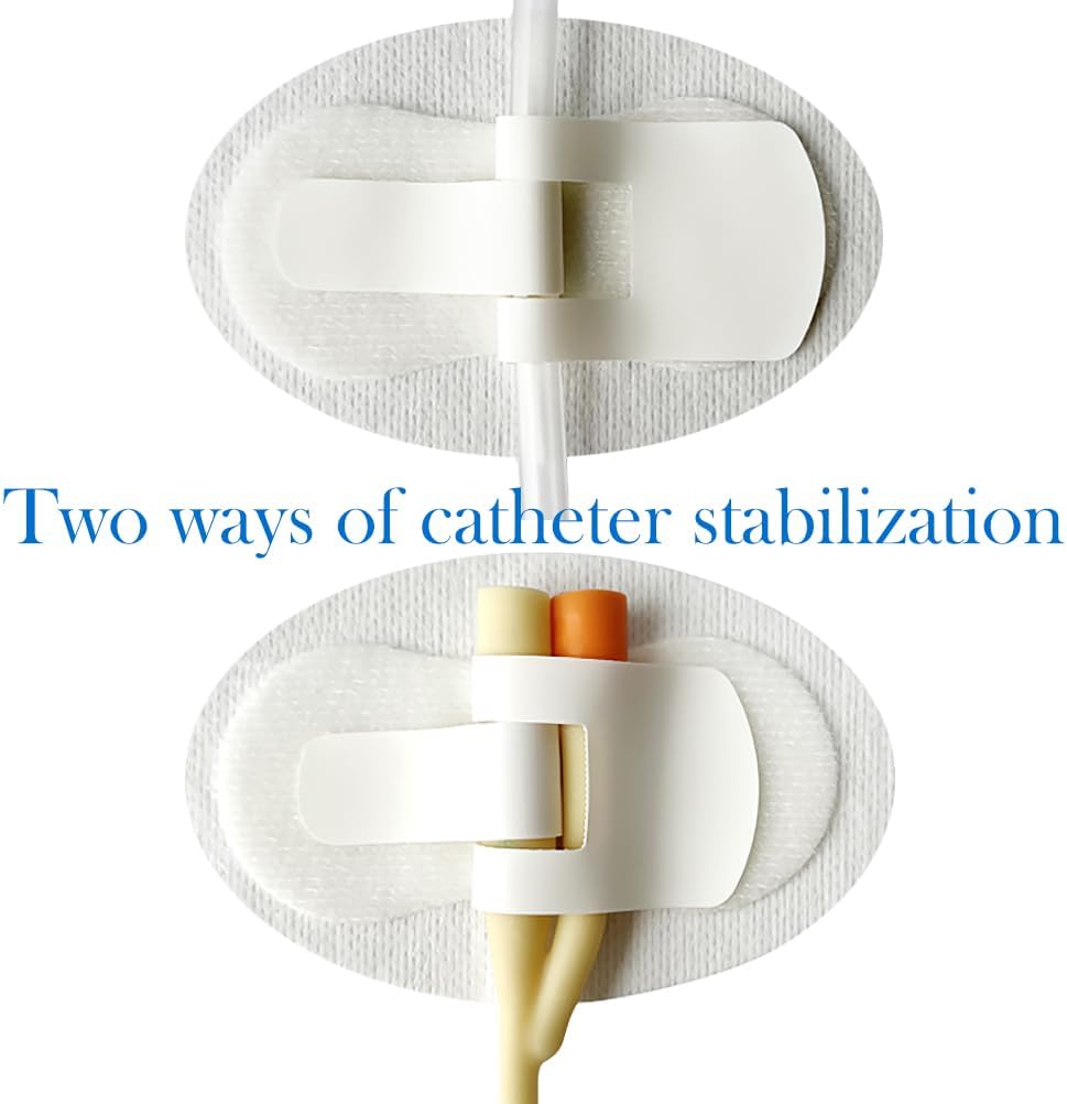 Catheter Stabilization Device with Adhesive Foam Anchor Pad, 4 Pcs H103919