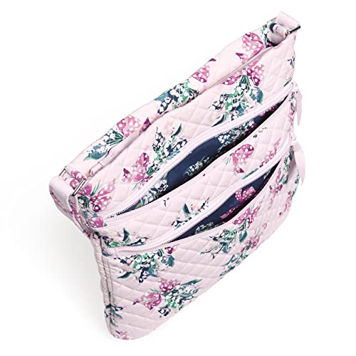 Vera Bradley Women's Cotton Triple Zip Hipster Crossbody Purse J48168