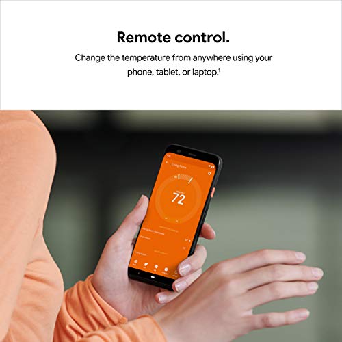 Google Nest Learning Thermostat 3rd Gen - Smart Programmable Thermostat - White L596082