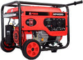 A-iPower AP4000 4,000-Watt Gasoline Powered Manual Start Generator, 4000 Watt, red