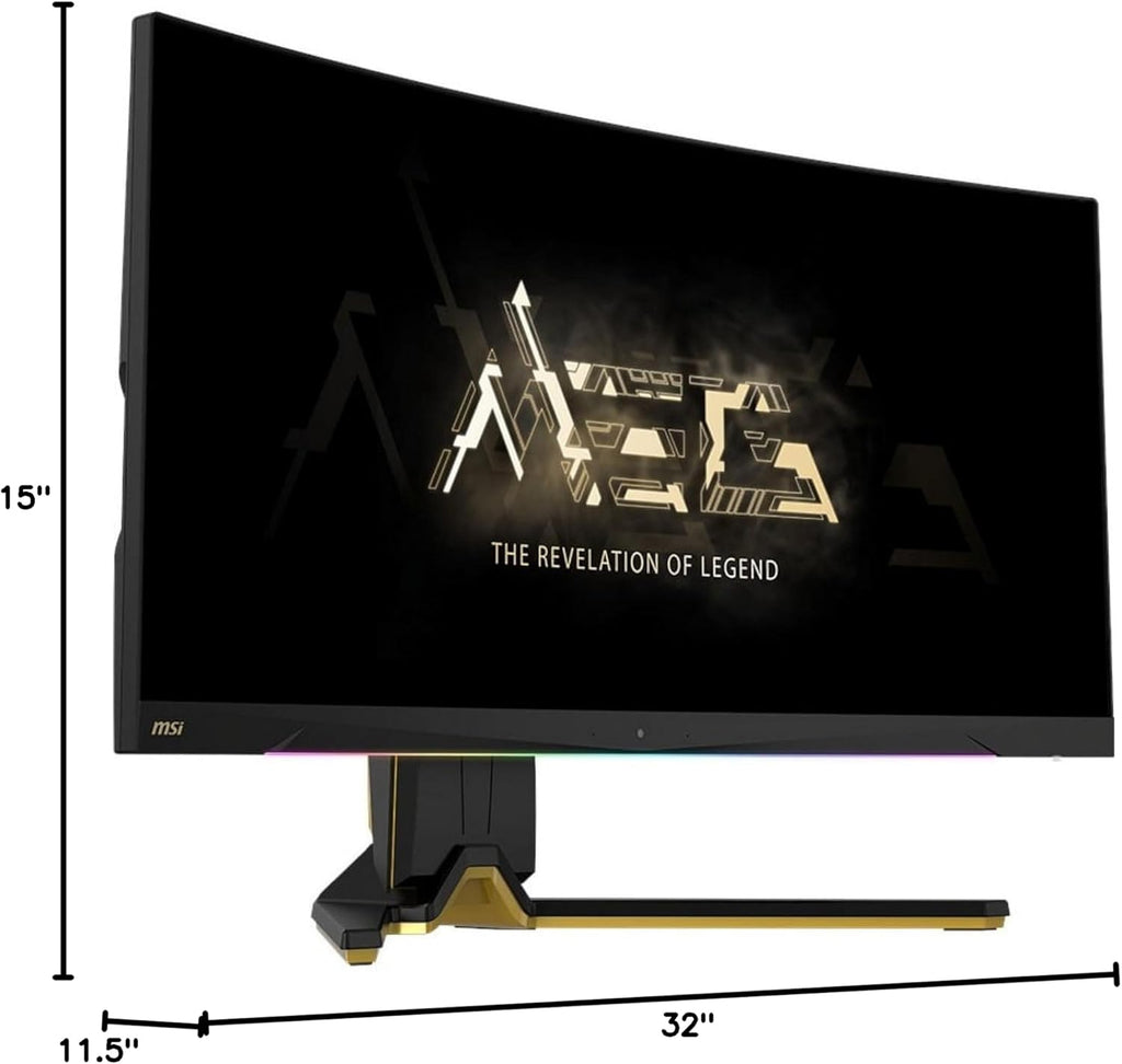 MSI MEG 342C QD OLED 34" Curved Gaming Monitor, UWQHD, 175Hz E274446