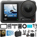 DJI Osmo Action 4 Standard Combo - 4K Waterproof Action Camera Bundle with Lexar 64GB Memory Card, Protective Case, 1 YR CPS Enhanced Protection Pack and 6-Piece Accessory Kit