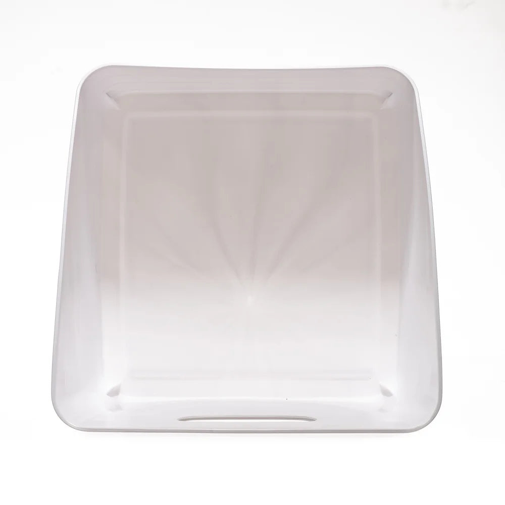 Mainstays Flexible Plastic Closet Bin, White, 4 Pack Z464192