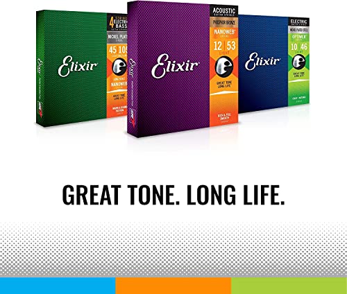 Elixir Electric Guitar Strings, 2 Sets + 1 Bonus Pack, Super Light .009-.042 S5103