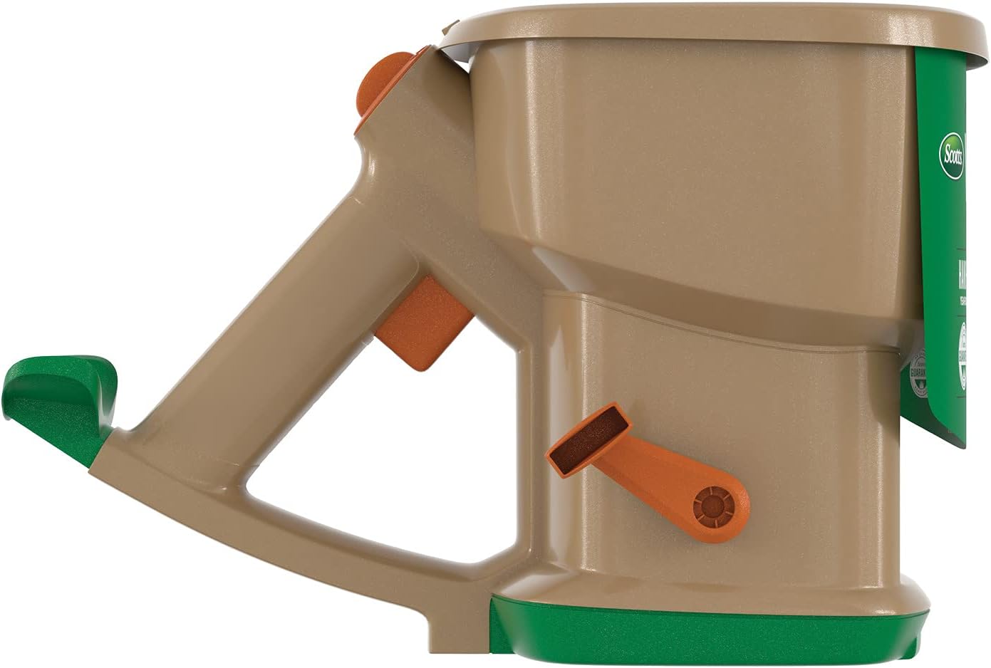 Scotts Whirl Hand-Powered Spreader for Seed, Fertilizer, Salt, Ice Melt M416097