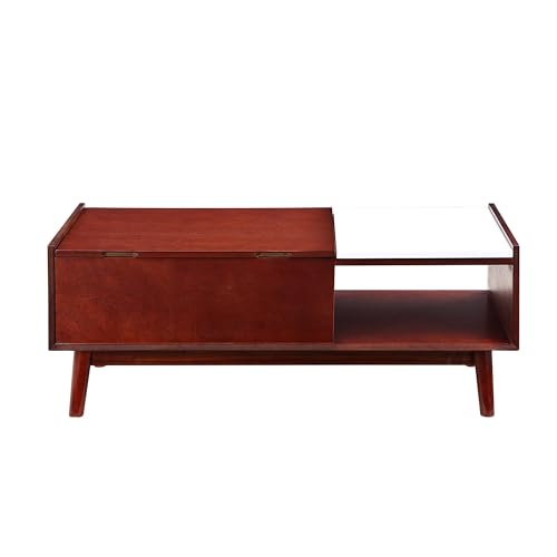 Mid-Century Lift Top Coffee Table with Storage, 43" Z222