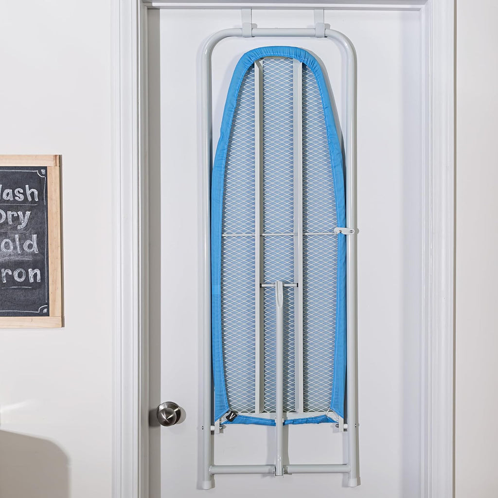 Honey-Can-Do Door Hanging Ironing Board 47" x 17", White J3467