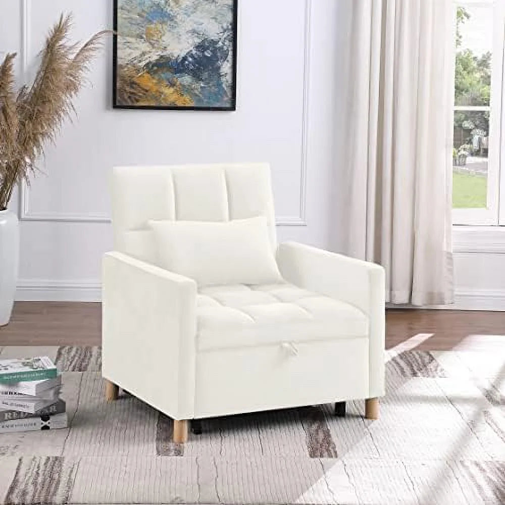 xrboomlife Convertible Sofa Bed with Lumbar Support O213330