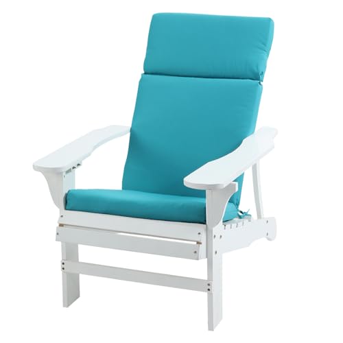 Adirondack Chair High Density Foam Cushions,High Back Outdoor Rocking Chair Cushion