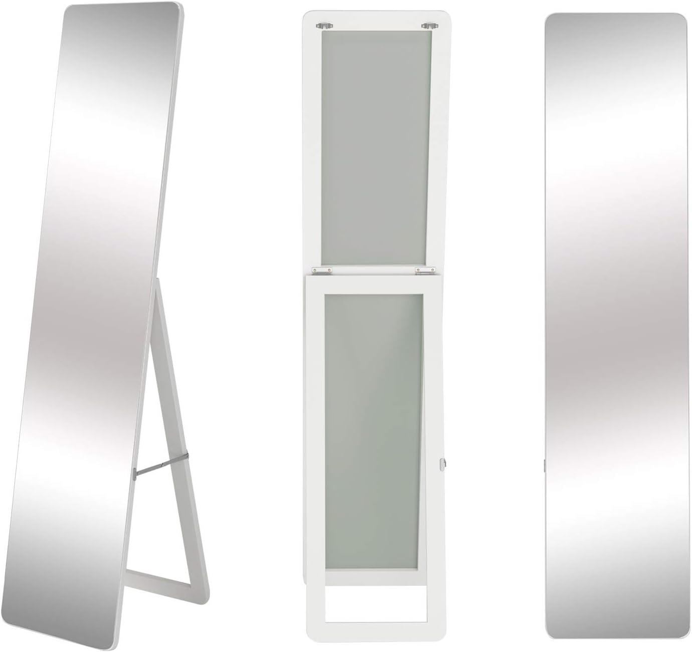 soges Full Length Mirror 63 inch Free Standing Bedroom Mirror L776