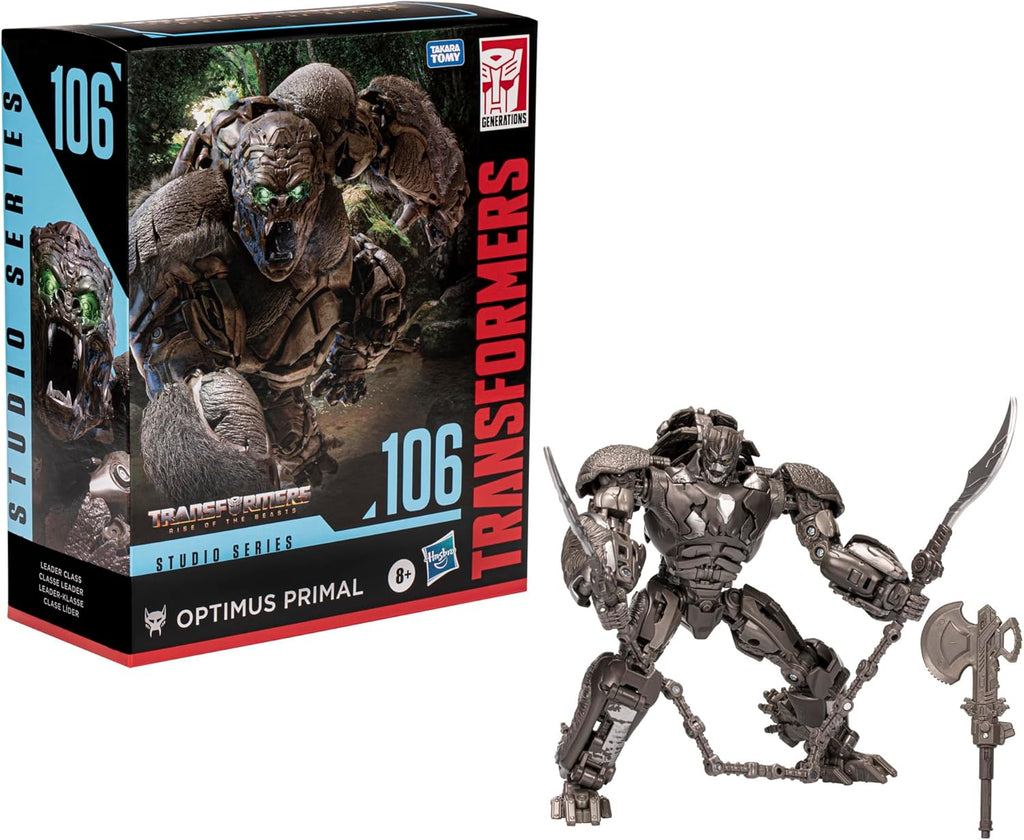 Transformers Studio Series Leader Optimus Primal 106 8.5" Action Figure W76063