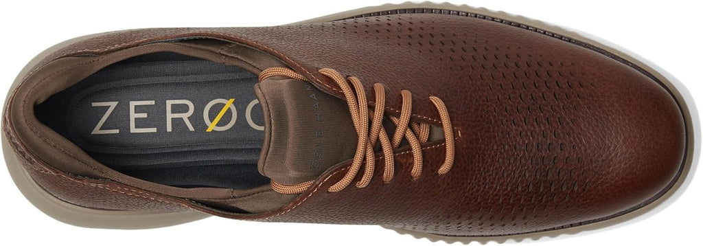 Cole Haan Men's 2.Zerogrand Laser Wing Tip Oxford Lined, Pecan/Truffle, 13 Q803588