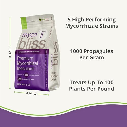 Myco Bliss Granular Mycorrhizal Soil Inoculant for Plants (2 lbs) Y36989