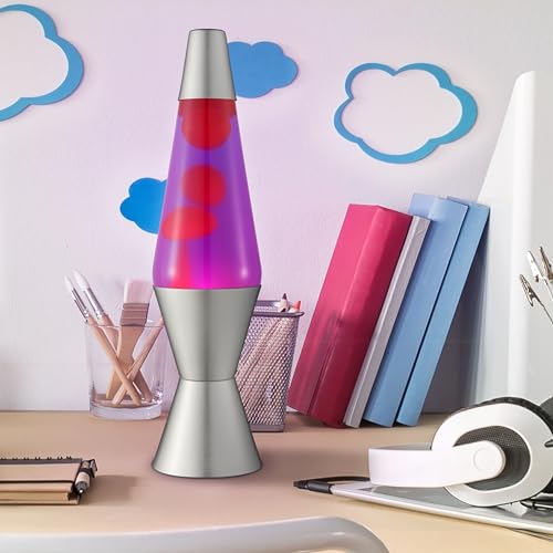 Lava Lamp 14.5" Purple/Pink, Aluminium Q8850