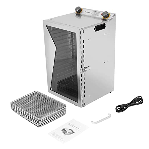 Food Dehydrator 18-Tray Commercial Dryer for Jerky, Meat, Fruit & Vegetables Q579203
