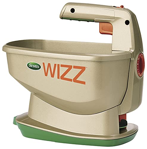 Scotts Wizz Handheld Spreader for Grass Seed, Fertilizer, Salt and Ice Melt Q409230
