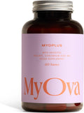 Myoplus - PCOS Supplement - 4000mg Myo Inositol, 200ug Folate & 100ug Chromium Daily Intake - Inositol Supplement - Hormone Balance & Ovarian Support Vitamins for Women - 120 Vegan Tablets