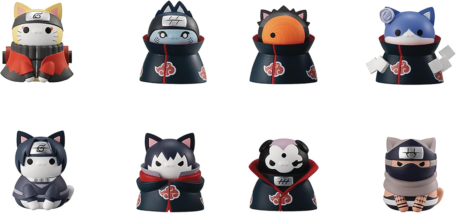 Megahouse - Naruto Shippuden - Mega Cat Project: Nyaruto! - Battle to Defend Konoha! (Box of 8)