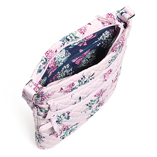 Vera Bradley Women's Cotton Triple Zip Hipster Crossbody Purse J48168