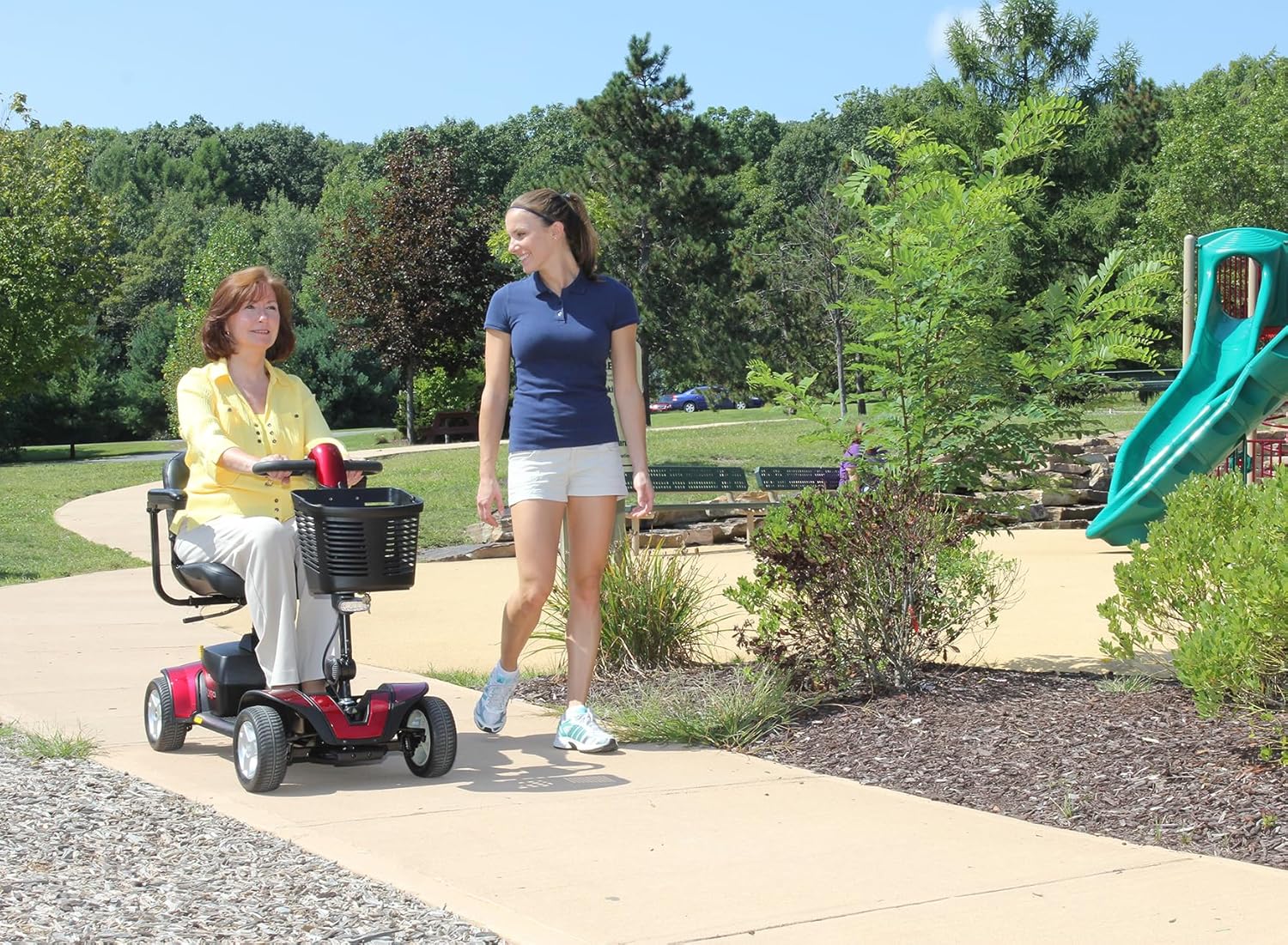 Pride GoGo Sport 4-Wheel Mobility Scooter, 325 lb. Capacity G612