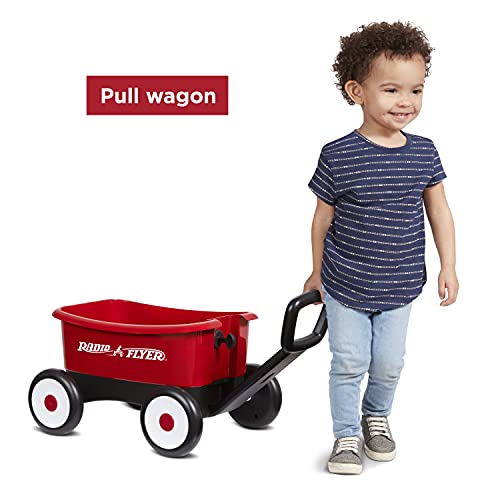 Radio Flyer My 1st Wagon 2-in-1 with Beach and Garden Tools, Red M544531