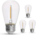 Feit Electric S14/822/FILED/4 1W Non-Dm LED Bulb,4 Bulbs