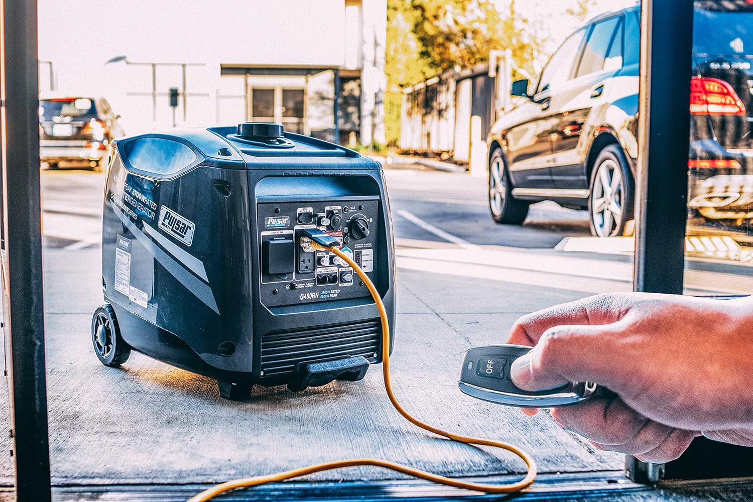 Pulsar G450RN 4500W Portable Inverter Generator with Remote Start R914749