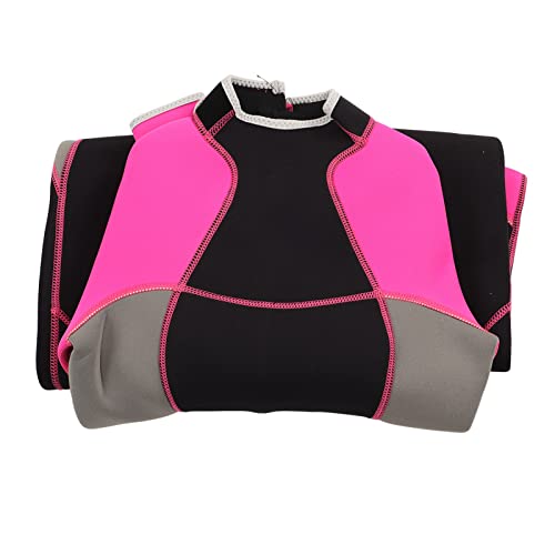 Women Surfing Wetsuit Full Body Cold Proof Edge Waterproof Quick Dry Zipper Back Wetsuit for Water Workout