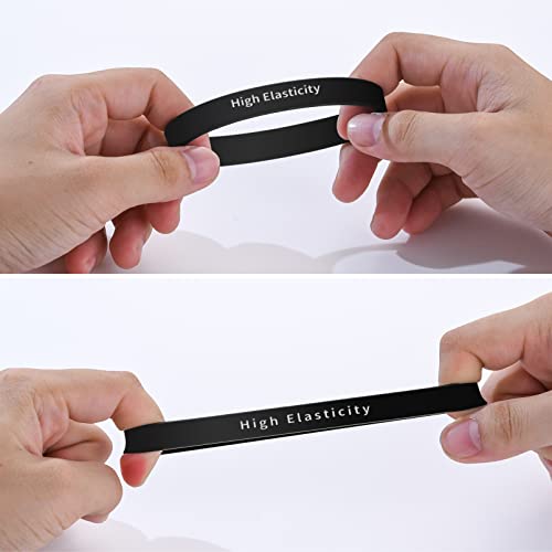 Personalized Silicone Emergency ID Bracelet for Men Women Kids U5661