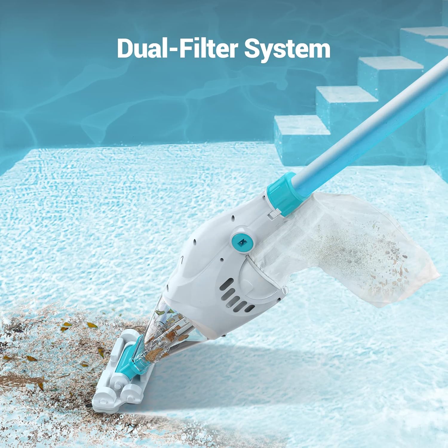AIPER Pilot H1 Cordless Handheld Pool Vacuum for Above Ground & Inground Pools G1312