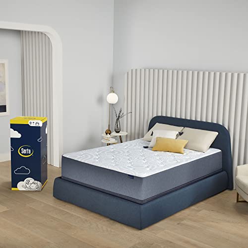 Serta Perfect Sleeper 12 Inch Queen Gel Memory Hybrid Mattress, Ultra Plush W7566