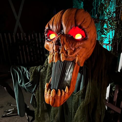Haunted Hill Farm 5.9 ft Animatronic Lurching Woman by Tekky S393