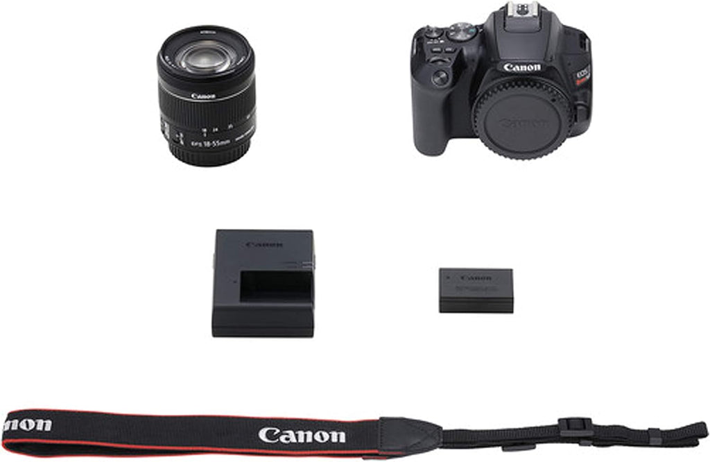 Canon EOS Rebel SL3 DSLR Camera with EF-S 18-55mm Lens Bundle (Renewed) S6854