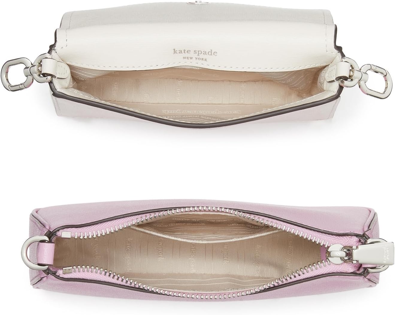 Kate Spade New York Colorblocked Saffiano Leather Double Up Crossbody E90225