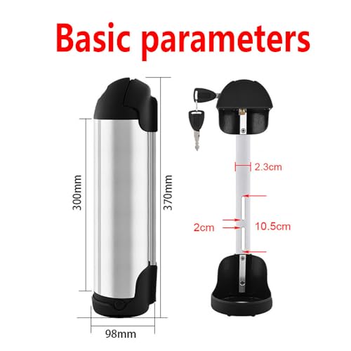 36V 8Ah E-Bike Lithium Battery with Charger for 250W-500W Motors Q514222