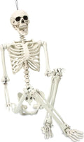 5.4 ft Posable Halloween Skeleton Decoration with Movable Joints L910930