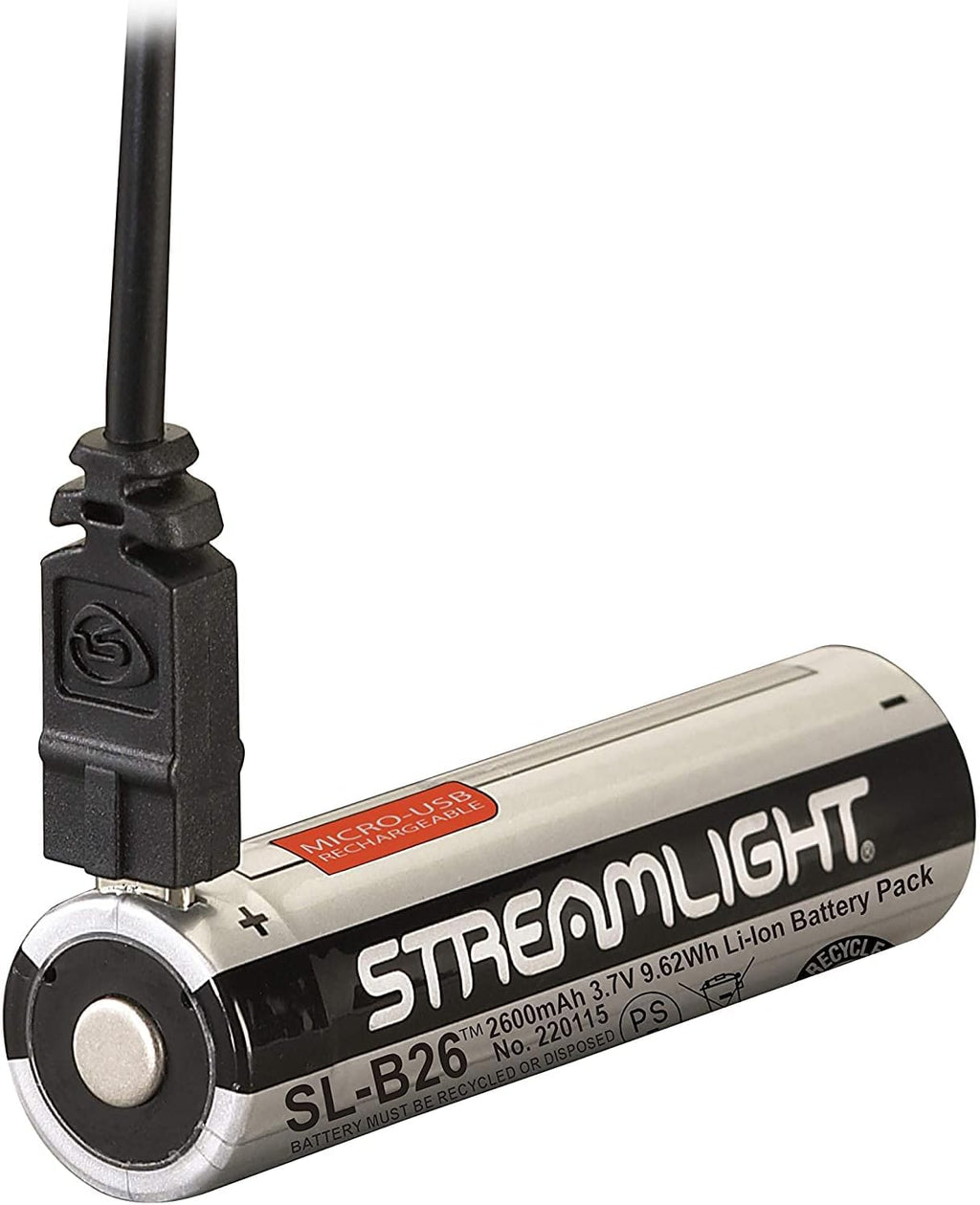 Streamlight SL-B26 USB Rechargeable Lithium Ion Battery 2-Pack E371