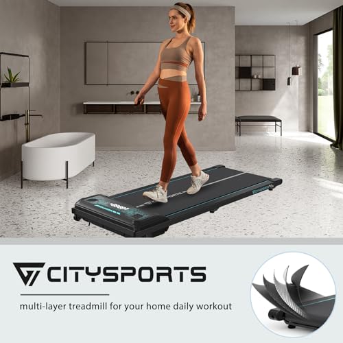 CITYSPORTS Under Desk Treadmill, Portable Walking Pad for Home W3670