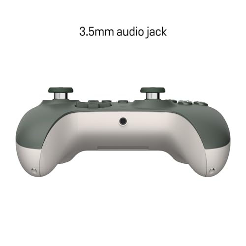 8Bitdo Ultimate C Wired Controller with Hall Effect Joysticks and RGB Lighting for Xbox Series X|S, Xbox One, Windows 10/11 - Dark Green D55426