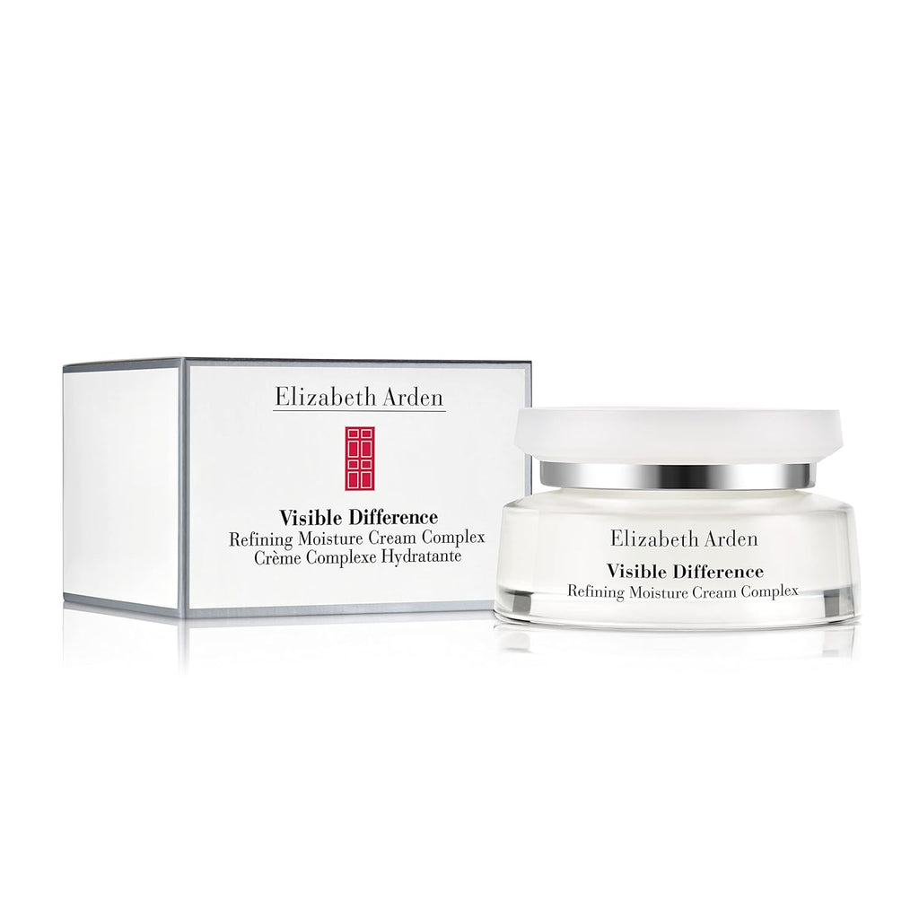 Elizabeth Arden Visible Difference Refining Face Moisturizer, Anti Aging Facial Moisturizer, Significantly Reduces Fine Lines and Wrinkles and Dramatically Enhances Skin Appearance, 2.5 oz Tub