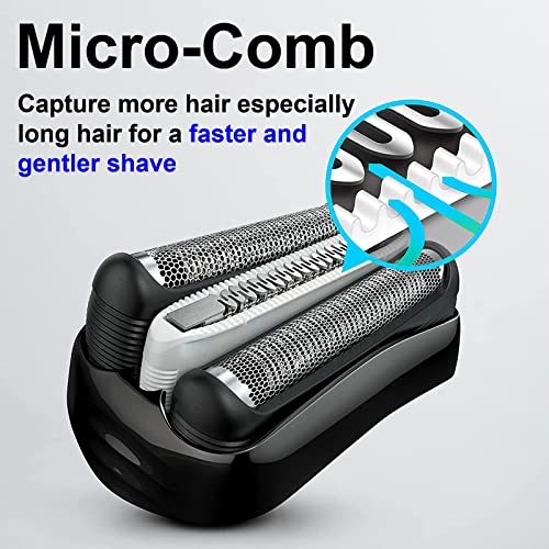Braun Series 3 32B Foil & Cutter Replacement Head for Electric Shaver B743