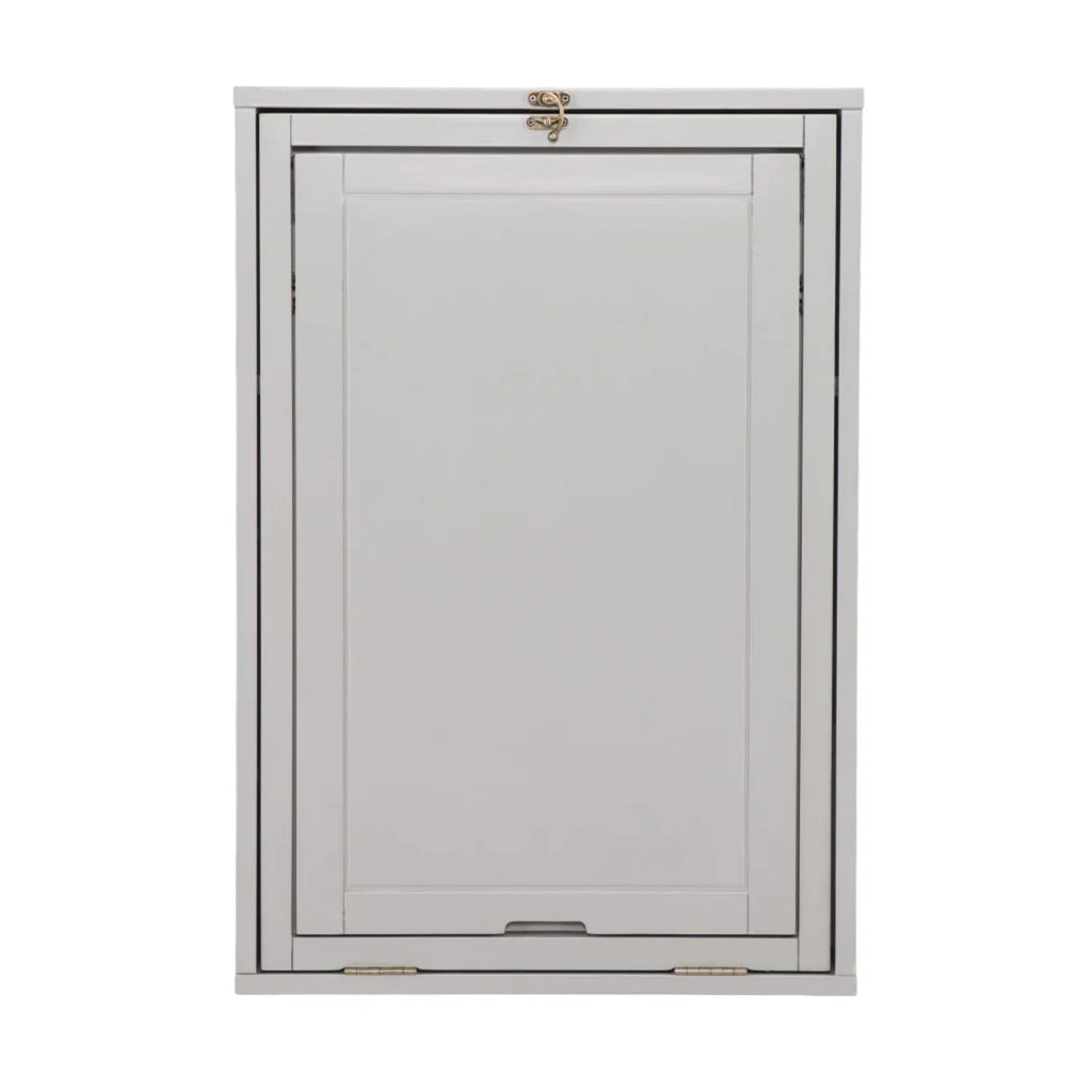 HomeRoots Gray Fold Out Wall Mount Desk B563