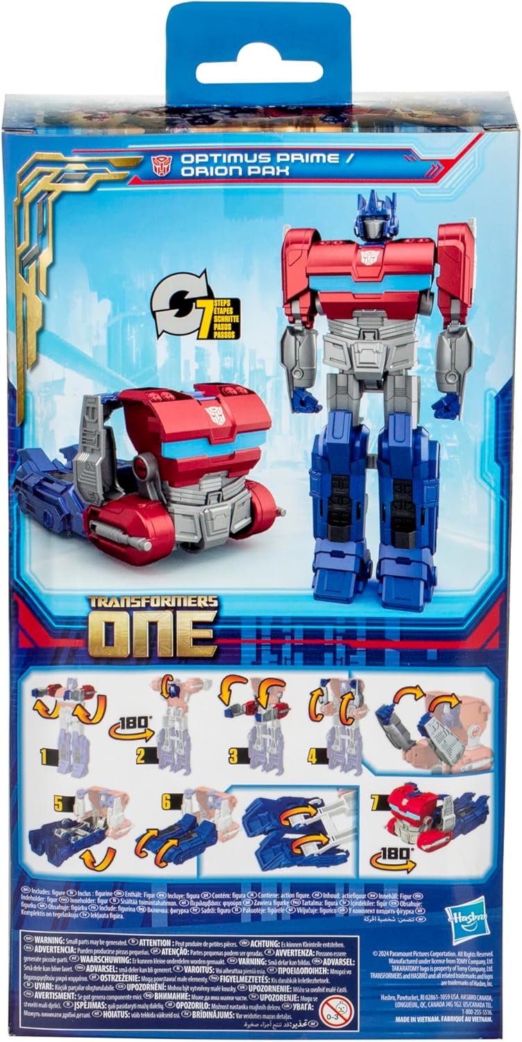 Transformers One Mega Changer Optimus Prime (Orion Pax) 11-Inch Action Figure L61010
