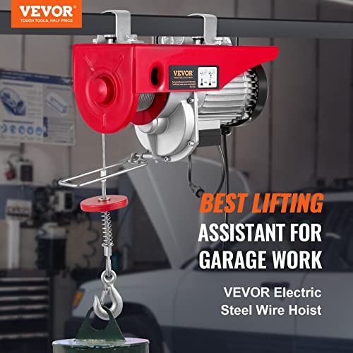 VEVOR Electric Hoist 1320LBS Wireless Remote J63986