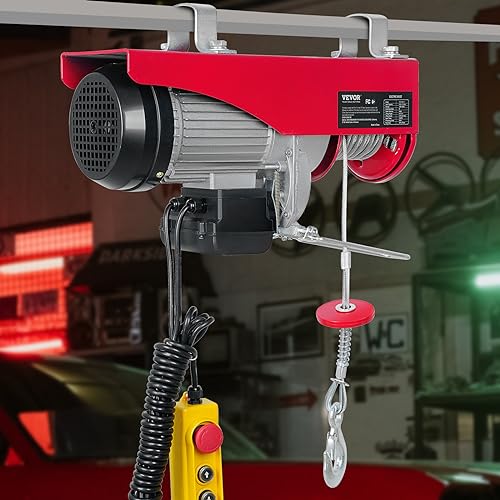 VEVOR Electric Hoist, 2200 lbs Capacity, 110V with Wireless Remote T6152