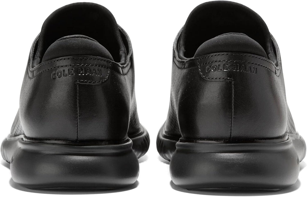 Cole Haan Men's 2.Zerogrand Laser Wingtip Oxford Black Leather M4406