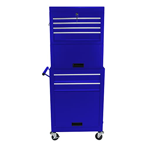5-Drawer Rolling Tool Cart with Wheels, Black V51953