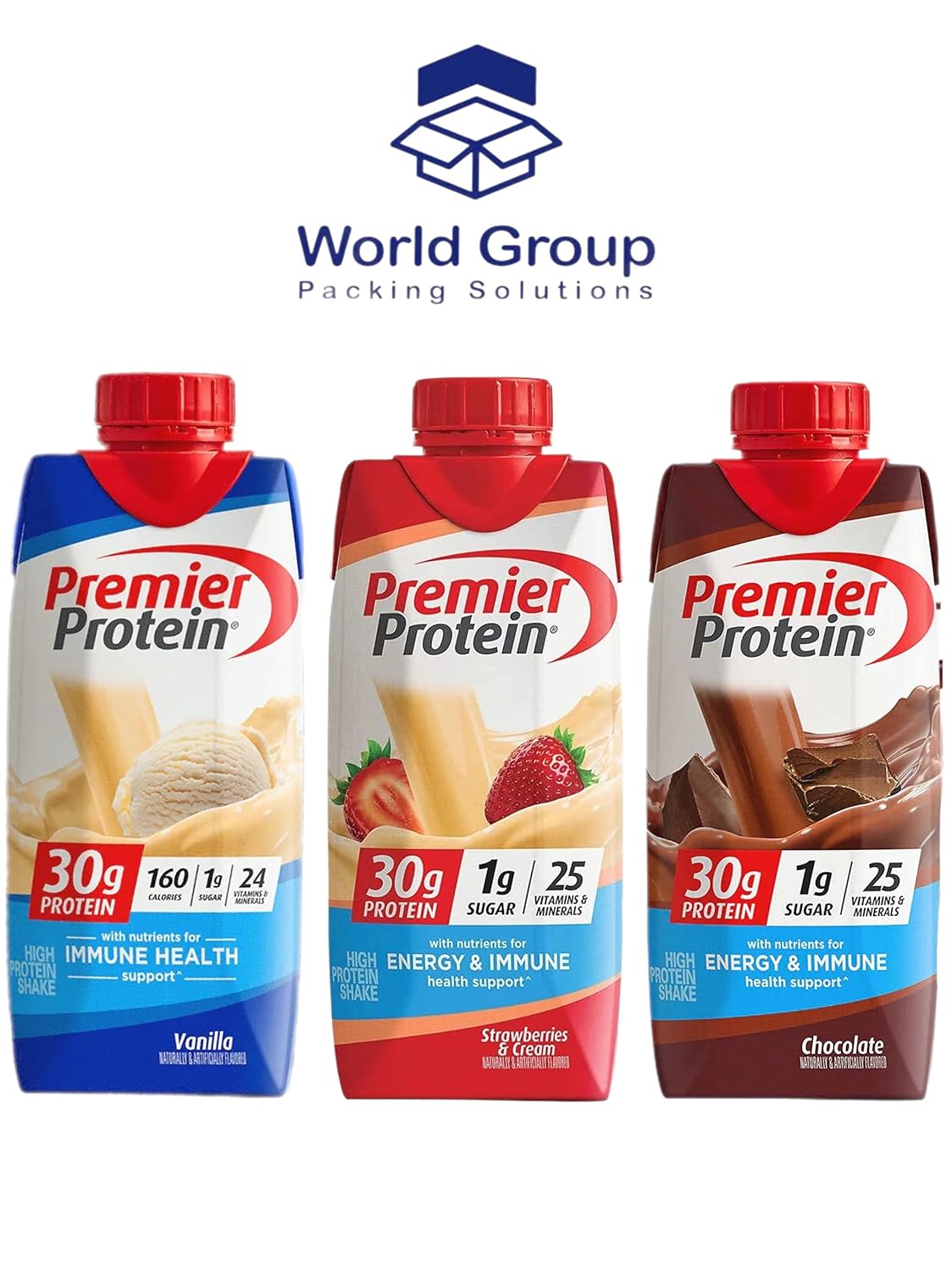 Premier Protein High Protein Shake Variety Pack, 11 Fl Oz, 12 Count Y795632