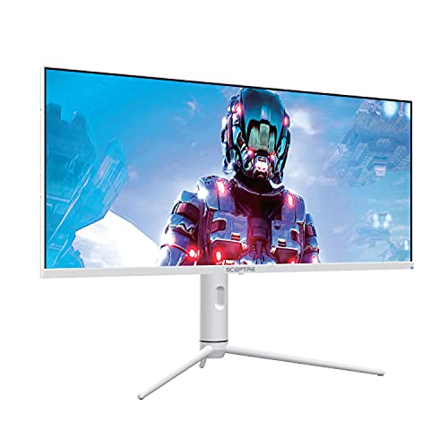 Sceptre IPS 34" White UltraWide Monitor 3440 x 1440p HDR400 144Hz V426